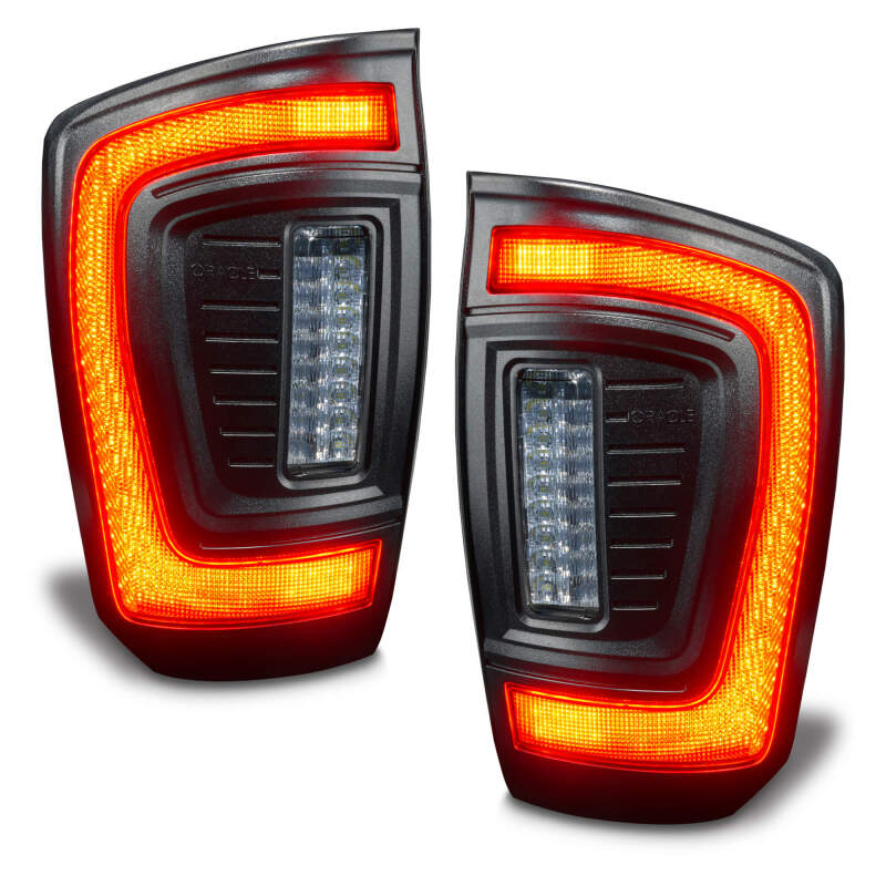 Oracle Lighting 2016-2023 Gen 3 Toyota Tacoma Flush Style LED Tail Lights SEE WARRANTY ORACLE Lighting Tail Lights  AXOPROS