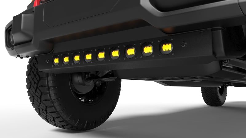 ORACLE Lighting 2019+ Jeep Wrangler JL Skid Plate w/ Integrated LED Emitters - Yellow SEE WARRANTY ORACLE Lighting Skid Plates AXOPROS