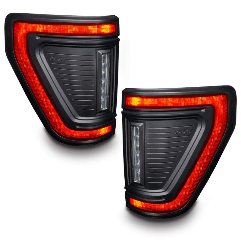 Oracle Lighting 21-24 Ford F-150 Flush Style LED Tail Lights SEE WARRANTY ORACLE Lighting Tail Lights AXOPROS
