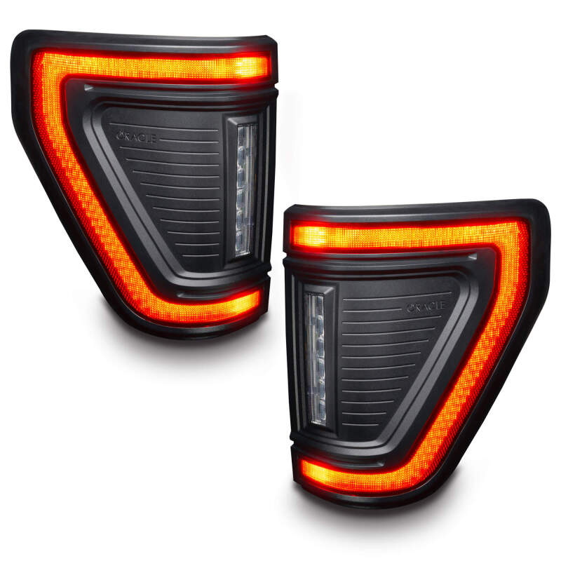Oracle Lighting 21-24 Ford F-150 Flush Style LED Tail Lights SEE WARRANTY ORACLE Lighting Tail Lights AXOPROS