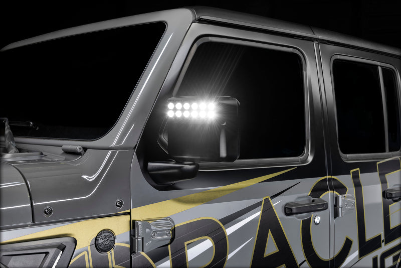 Oracle Lighting LED Off-Road Side Mirrors for Jeep Wrangler JL / Gladiator JT ORACLE Lighting Side Mirrors AXOPROS