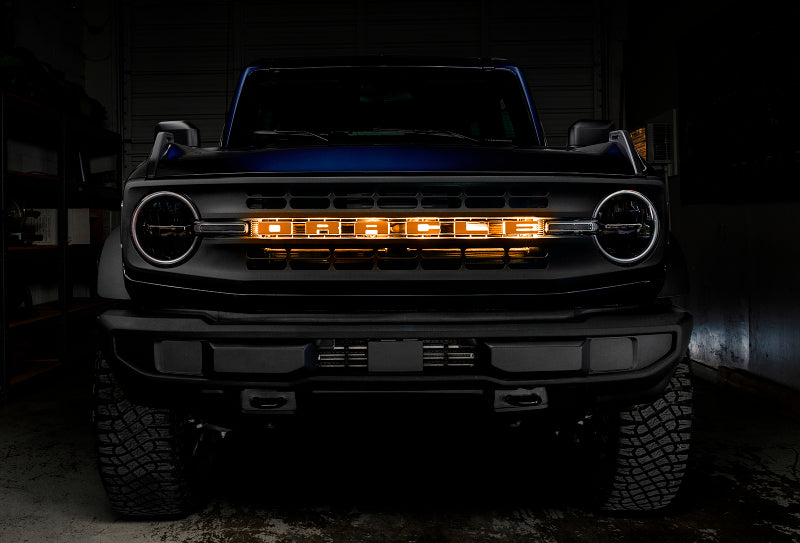 ORACLE Lighting Universal Illuminated LED Letter Badges - Matte Blk Surface Finish - R ORACLE Lighting Light Accessories and Wiring AXOPROS