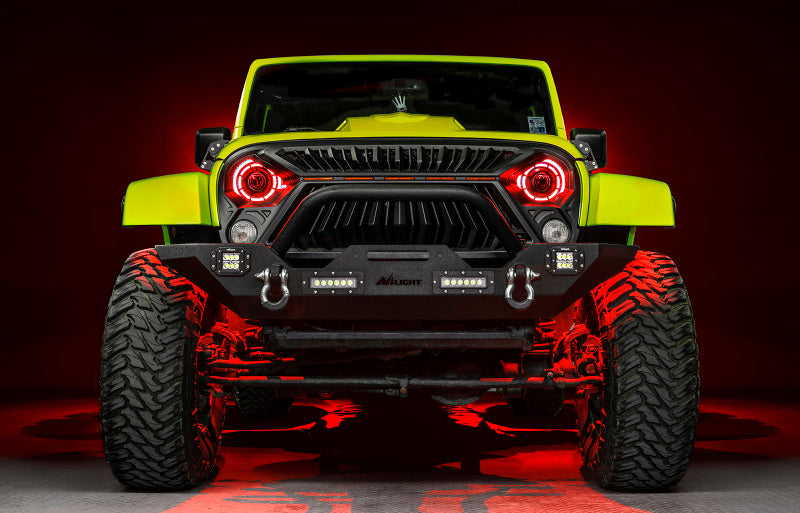 Oracle Oculus 7in ColorSHIFT Bi-LED Projector Headlights for Jeep Wrangler JK SEE WARRANTY ORACLE Lighting Headlights AXOPROS