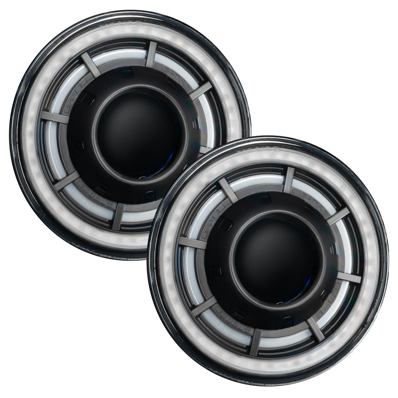 Oracle Oculus 7in ColorSHIFT Bi-LED Projector Headlights for Jeep Wrangler JK SEE WARRANTY ORACLE Lighting Headlights AXOPROS