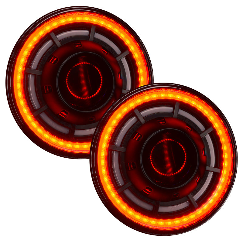 Oracle Oculus 7in ColorSHIFT Bi-LED Projector Headlights for Jeep Wrangler JK SEE WARRANTY ORACLE Lighting Headlights AXOPROS