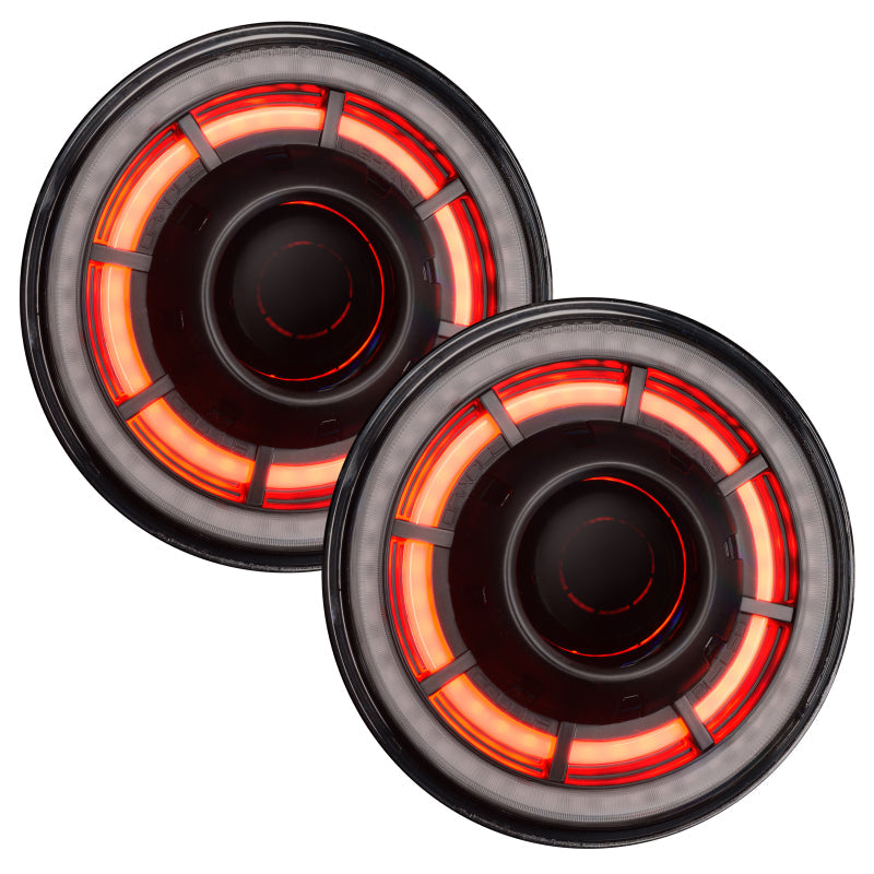 Oracle Oculus 7in ColorSHIFT Bi-LED Projector Headlights for Jeep Wrangler JK SEE WARRANTY ORACLE Lighting Headlights AXOPROS