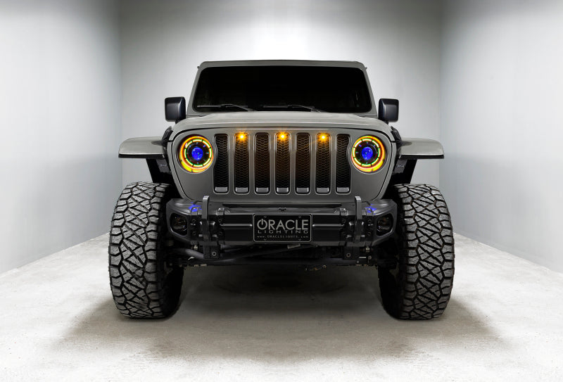 Oracle Oculus Bi-LED Projector Headlights for Jeep JL/Gladiator JT - w/ BC1 Controller ORACLE Lighting Headlights AXOPROS
