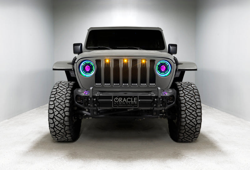 Oracle Oculus Bi-LED Projector Headlights for Jeep JL/Gladiator JT - w/ BC1 Controller ORACLE Lighting Headlights AXOPROS