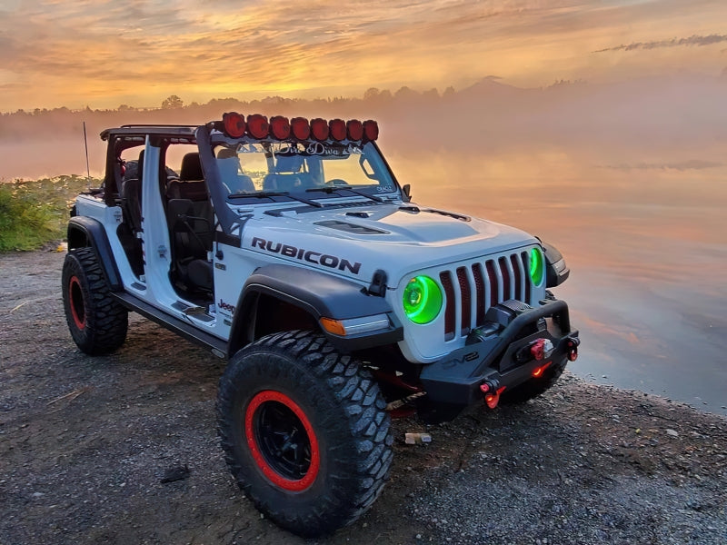 Oracle Oculus Bi-LED Projector Headlights for Jeep JL/Gladiator JT - w/ BC1 Controller ORACLE Lighting Headlights AXOPROS
