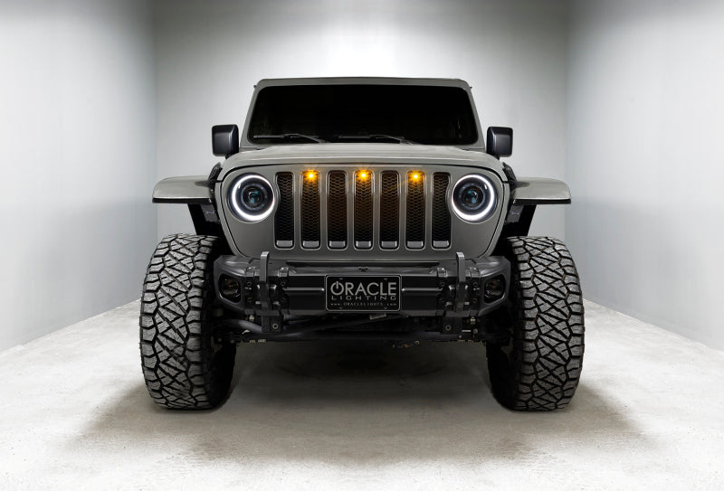 Oracle Oculus Bi-LED Projector Headlights for Jeep JL/Gladiator JT - w/ BC1 Controller ORACLE Lighting Headlights AXOPROS