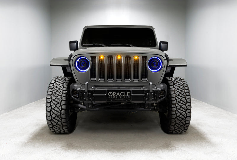 Oracle Oculus Bi-LED Projector Headlights for Jeep JL/Gladiator JT - w/ BC1 Controller ORACLE Lighting Headlights AXOPROS
