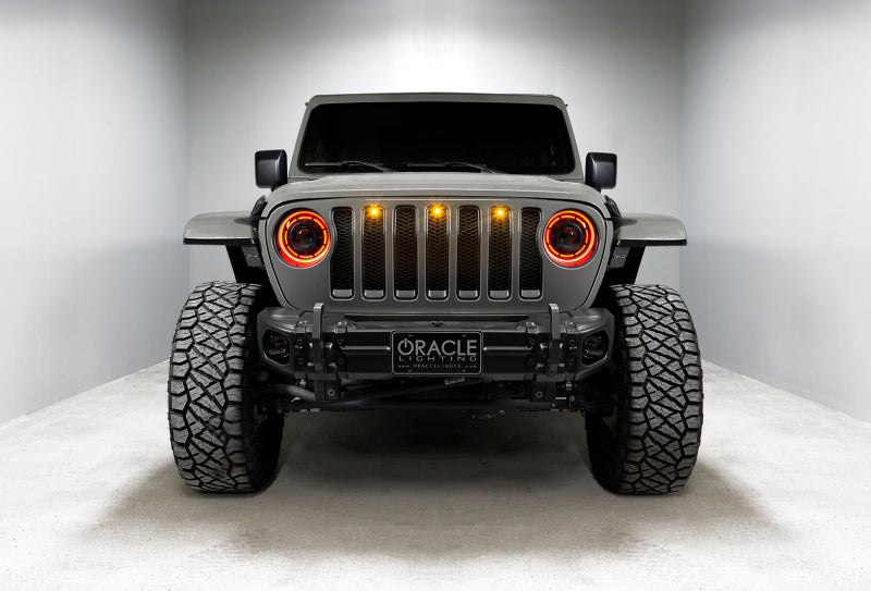 Oracle Oculus Bi-LED Projector Headlights for Jeep JL/Gladiator JT - w/ Simple Cntrl SEE WARRANTY ORACLE Lighting Headlights AXOPROS