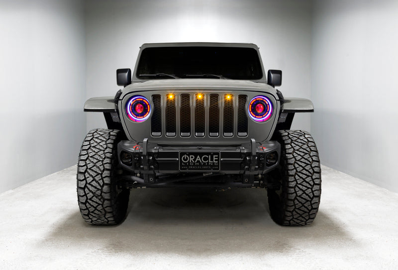 Oracle Oculus Bi-LED Projector Headlights for Jeep JL/Gladiator JT - w/ Simple Cntrl SEE WARRANTY ORACLE Lighting Headlights AXOPROS