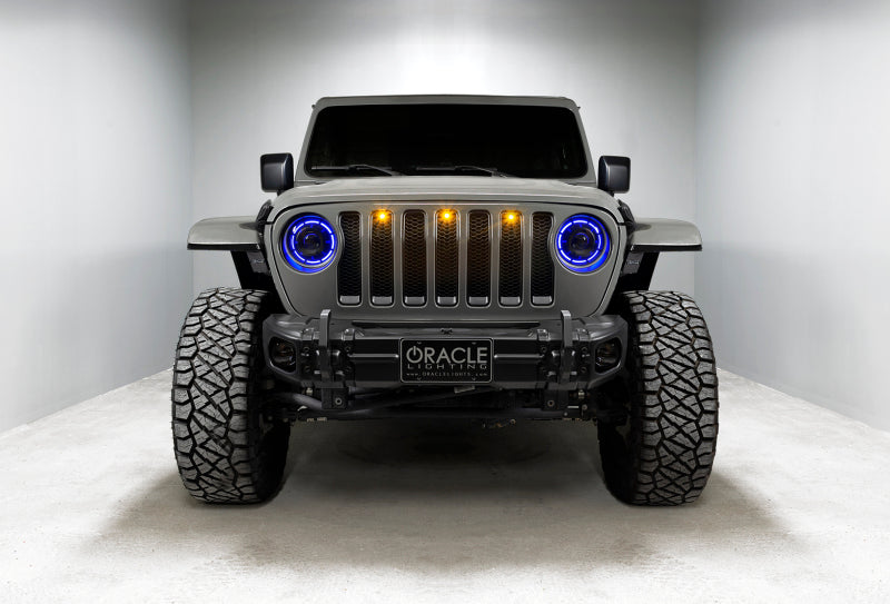 Oracle Oculus Bi-LED Projector Headlights for Jeep JL/Gladiator JT - w/ Simple Cntrl SEE WARRANTY ORACLE Lighting Headlights AXOPROS