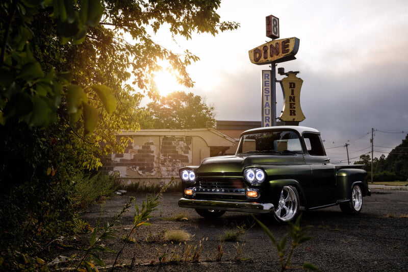 Oracle Pre-Installed Lights 5.75 IN. Sealed Beam - White Halo SEE WARRANTY ORACLE Lighting Headlights AXOPROS