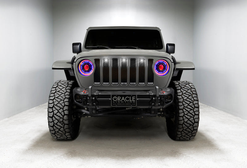 Oracle Pre-Runner Style LED Grille Kit for Jeep Gladiator JT - White SEE WARRANTY ORACLE Lighting Light Strip LED AXOPROS