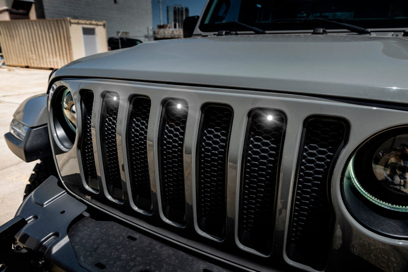 Oracle Pre-Runner Style LED Grille Kit for Jeep Gladiator JT - White SEE WARRANTY ORACLE Lighting Light Strip LED AXOPROS
