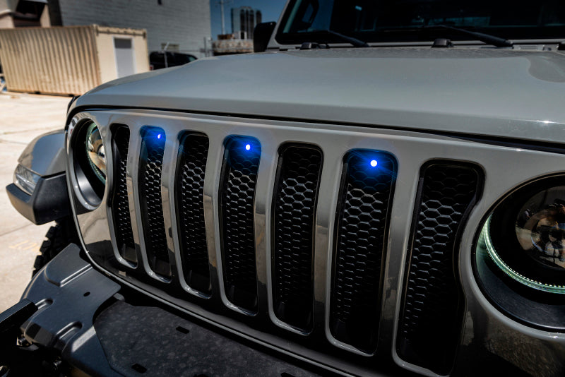 Oracle Pre-Runner Style LED Grille Kit for Jeep Wrangler JL - Blue SEE WARRANTY ORACLE Lighting Light Strip LED AXOPROS