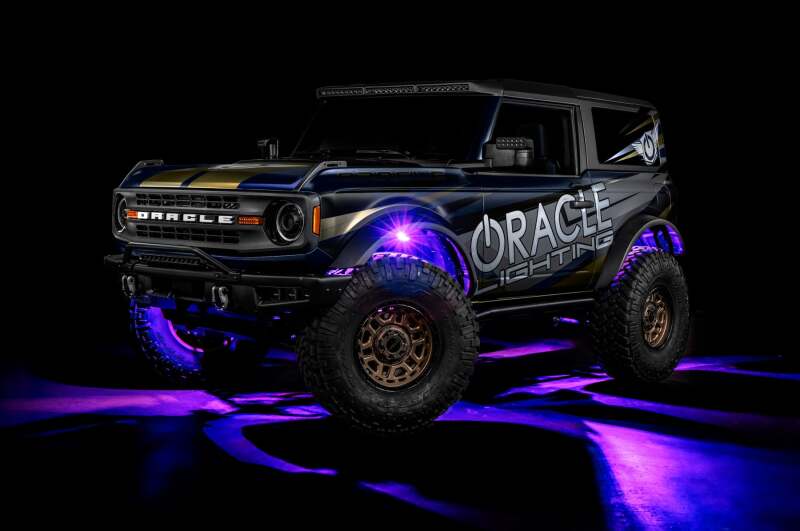 Oracle Underbody RGB+W Wheel Well Rock Light Kit - 4 PCS - ColorSHIFT ORACLE Lighting Light Bars & Cubes AXOPROS