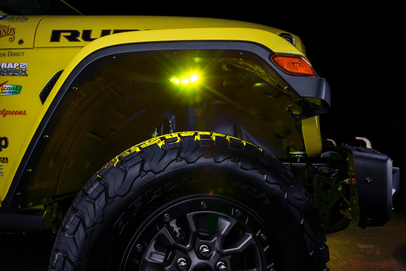 Oracle Underbody RGB+W Wheel Well Rock Light Kit - 4 PCS - ColorSHIFT ORACLE Lighting Light Bars & Cubes AXOPROS