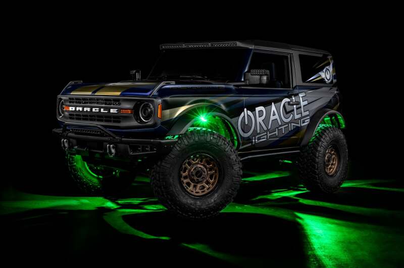 Oracle Underbody RGB+W Wheel Well Rock Light Kit - 4 PCS - ColorSHIFT ORACLE Lighting Light Bars & Cubes AXOPROS