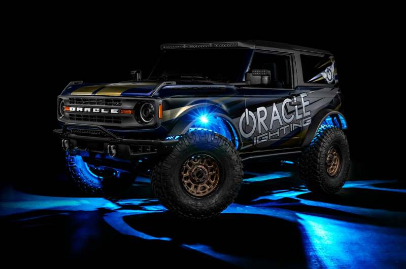 Oracle Underbody RGB+W Wheel Well Rock Light Kit - 4 PCS - ColorSHIFT ORACLE Lighting Light Bars & Cubes AXOPROS