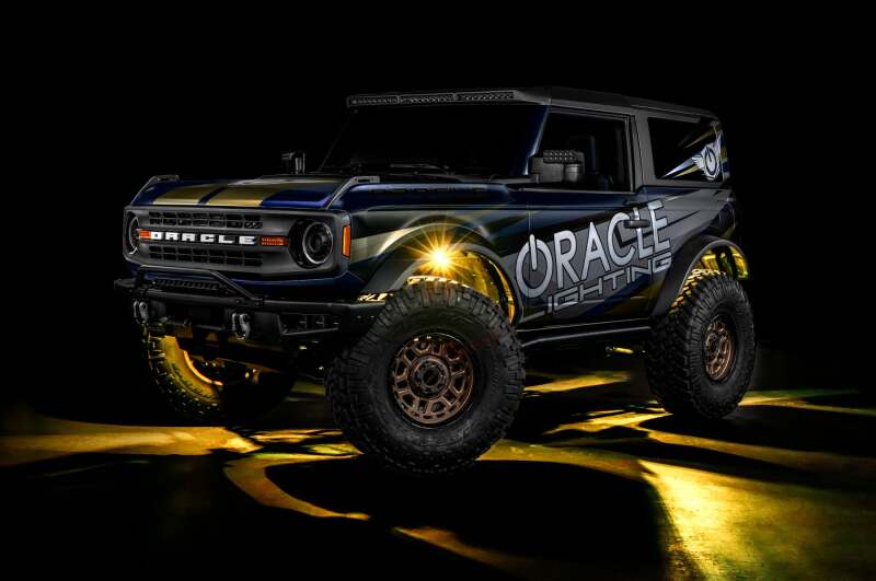 Oracle Underbody RGB+W Wheel Well Rock Light Kit - 4 PCS - ColorSHIFT ORACLE Lighting Light Bars & Cubes AXOPROS