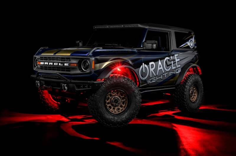 Oracle Underbody RGB+W Wheel Well Rock Light Kit - 4 PCS - ColorSHIFT ORACLE Lighting Light Bars & Cubes AXOPROS