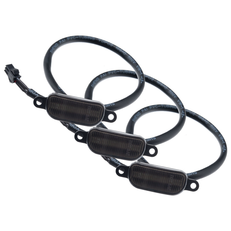 Oracle Universal Pre-Runner Style LED Grill Light Kit (New Style) - Amber w/Tinted Lens SEE WARRANTY ORACLE Lighting Light Strip LED AXOPROS