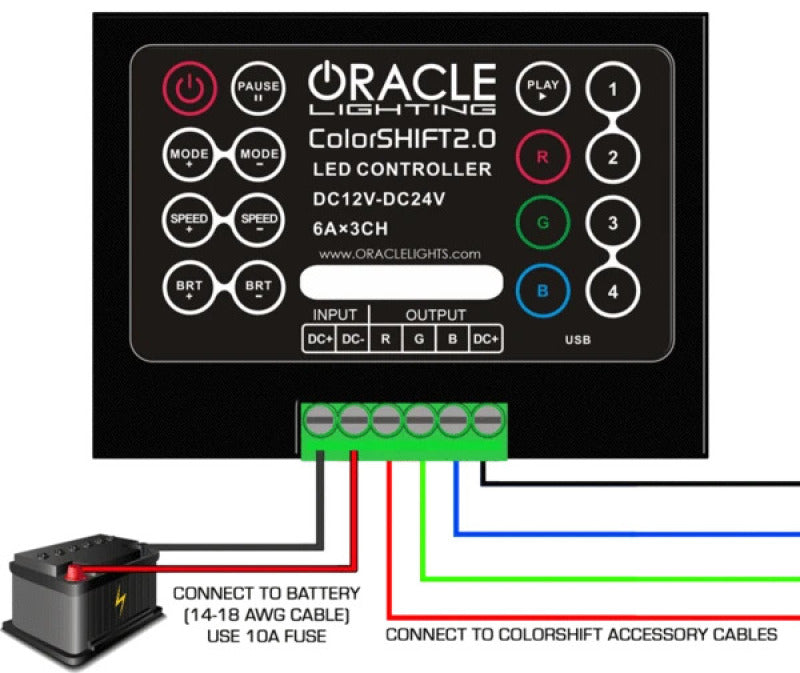 Oracle V2.0 LED Controller SEE WARRANTY ORACLE Lighting Light Accessories and Wiring AXOPROS