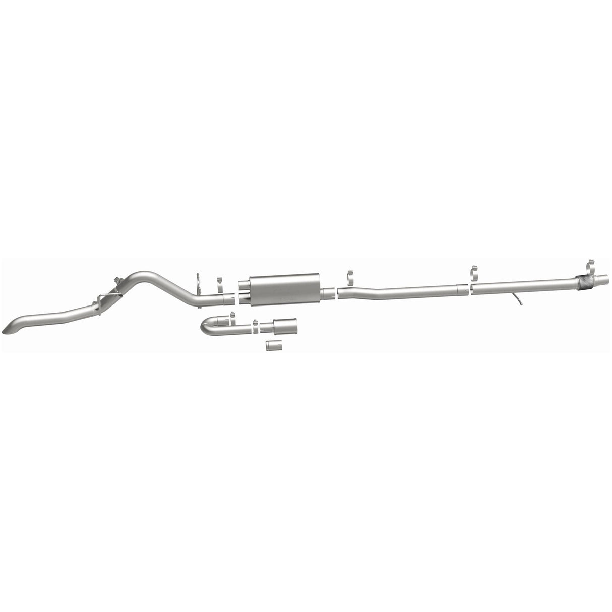 Overland Series Stainless Cat-Back System MagnaFlow Exhaust Products Exhaust System Kit AXOPROS