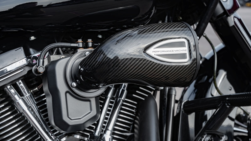 Performance Machine 23-Up CVO, 2024 Touring C4 Series Air Cleaner - Carbon Fiber/Black Ops Performance Machine Air Filters - Direct Fit AXOPROS
