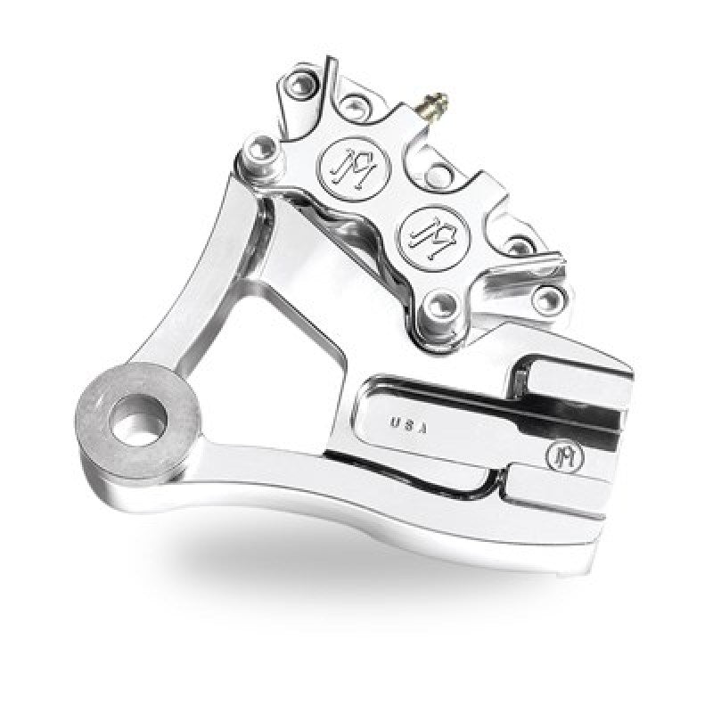 Performance Machine  4 Piston Classic Caliper - Polished Performance Machine Brake Calipers - Perf  AXOPROS