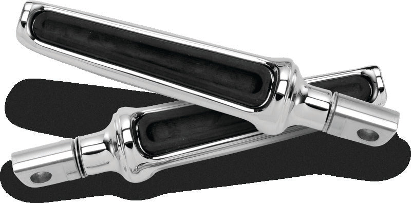 Performance Machine Footpegs Contour Passenger - Chrome Performance Machine Footpegs AXOPROS