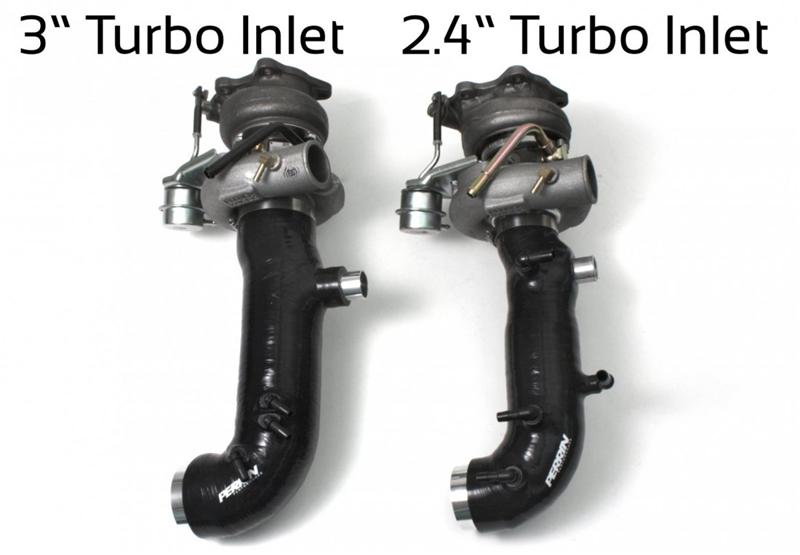 PERRIN 02-07 Subaru WRX / 04-21 STI Turbo Inlet Hose 3in. (For Aftermarket Turbos Only) - Black Perrin Performance Hoses AXOPROS