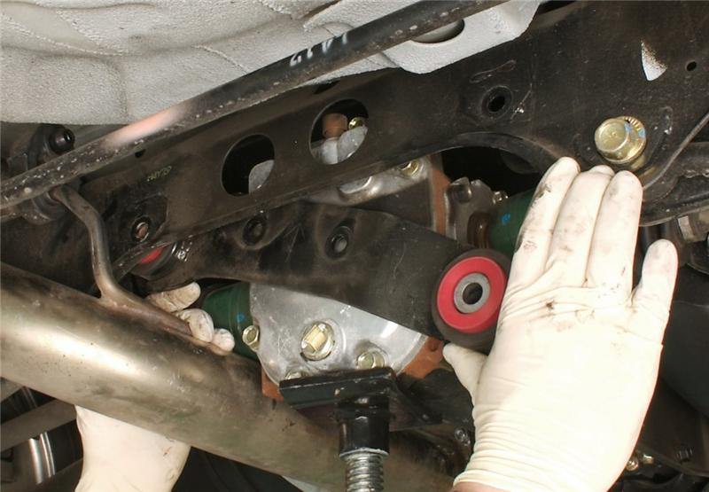 PERRIN 02-07 Subaru WRX/STi / 93-07 Impreza / 98-08 Forester Rear Differential/Subframe Lockdown Sys Perrin Performance Diff Braces AXOPROS