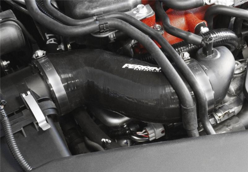 PERRIN 02-07 Subaru WRX/STi AFTA-MAF Intake Tube Air-Box to Inlet Hose - Black Perrin Performance Air Boxes AXOPROS