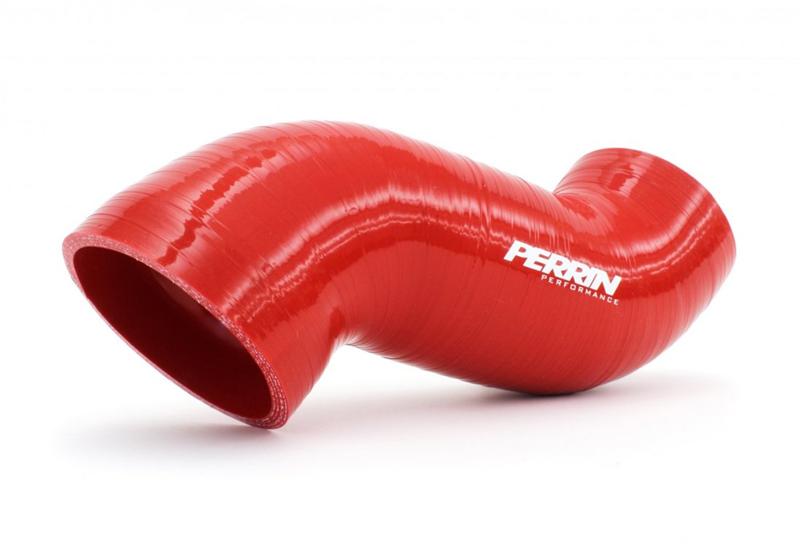 PERRIN 02-07 Subaru WRX/STi AFTA-MAF Intake Tube Air-Box to Inlet Hose - Red Perrin Performance Air Boxes AXOPROS