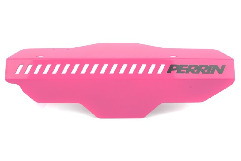 PERRIN 02-14 Subaru WRX / 04-21 STI / 08-11 Impreza Pulley Cover - Hyper Pink Perrin Performance Engine Covers AXOPROS