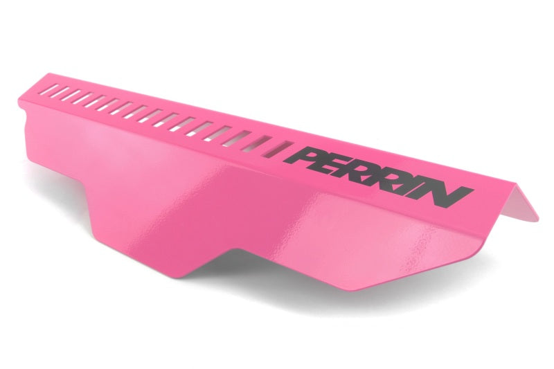 PERRIN 02-14 Subaru WRX / 04-21 STI / 08-11 Impreza Pulley Cover - Hyper Pink Perrin Performance Engine Covers AXOPROS