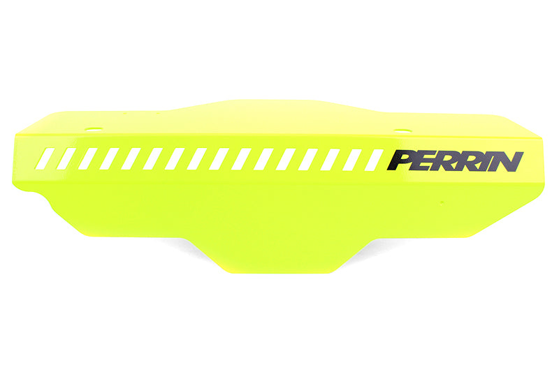 PERRIN 02-14 Subaru WRX / 04-21 STI / 08-11 Impreza Pulley Cover - Neon Yellow Perrin Performance Engine Covers AXOPROS