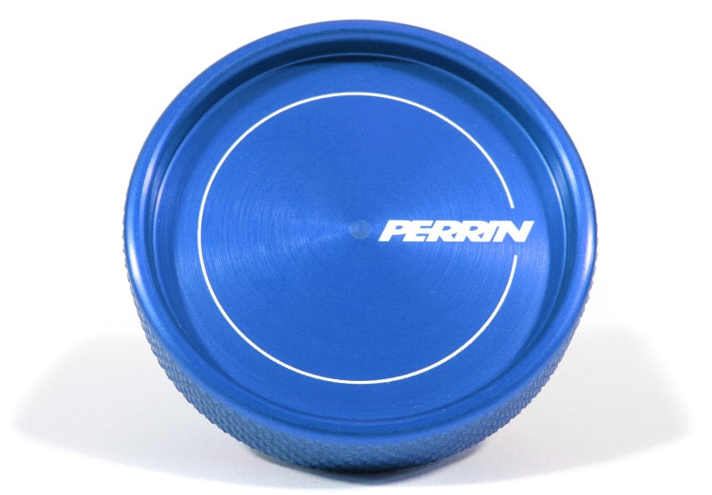 PERRIN 02-25 Subaru Impreza/WRX/STI & 13-25 Crosstrek/BRZ/FR-S/GR86/GR86 Oil Fill Cap - Blue Perrin Performance Oil Caps AXOPROS