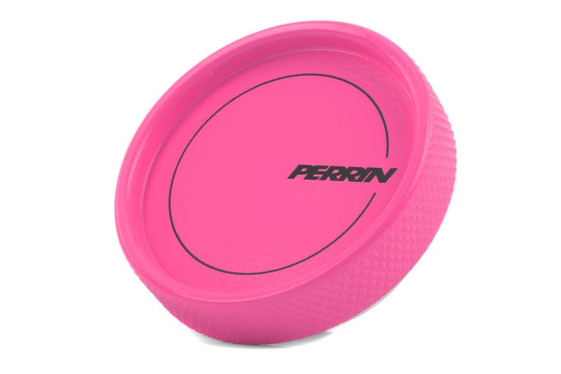 PERRIN 02-25 Subaru Impreza/WRX/STI & 13-25 Crosstrek/BRZ/FR-S/GR86/GR86 Oil Fill Cap - Hyper Pink Perrin Performance Oil Caps AXOPROS