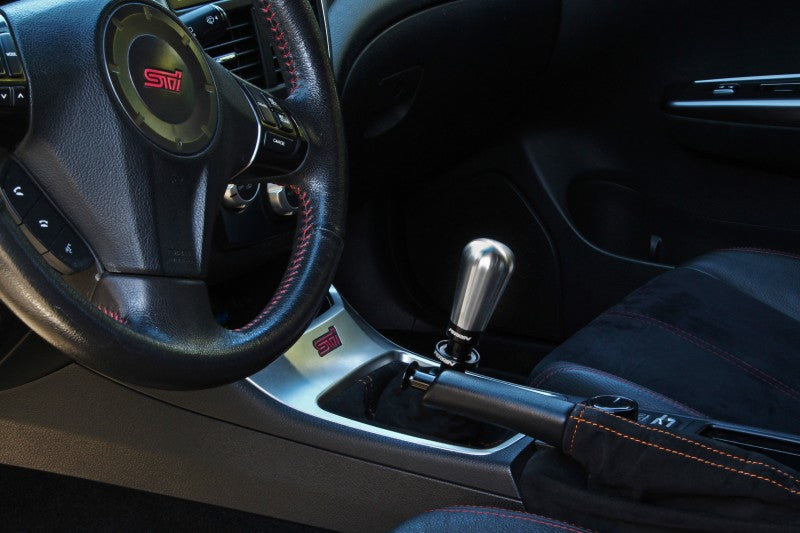 Perrin BRZ/FR-S/86 Brushed Tapered 1.8in Stainless Steel Shift Knob Perrin Performance Shift Knobs AXOPROS