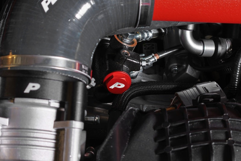 PERRIN 05-21 Subaru STI / 06-25 WRX / 05-09 LGT/OBXT Clutch Delay Valve Delete - Red Perrin Performance Clutch Lines AXOPROS