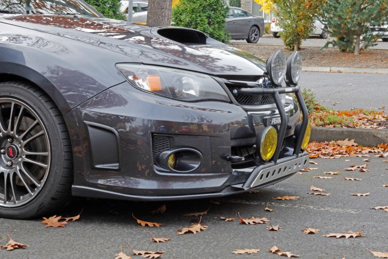 Perrin 08-14 Subaru WRX/STI Tow Hook Kit (Front) - Flat Black Perrin Performance Tow Hooks AXOPROS