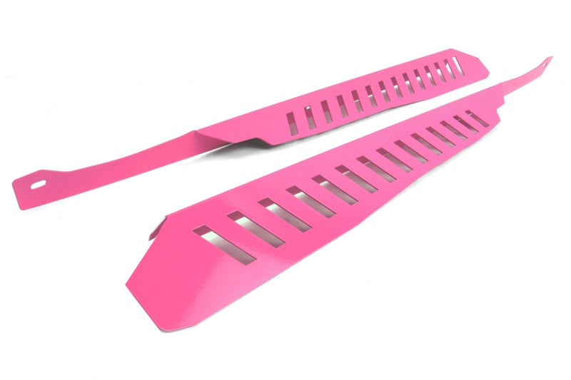 Perrin 08-14 Subaru WRX/STI Fender Shroud Set - Hyper Pink Perrin Performance Exterior Trim AXOPROS