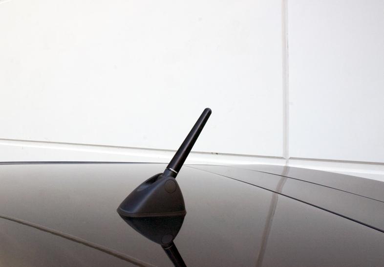 PERRIN 08-14 Subaru WRX/STI & 09-14 Forester Shorty Antenna w/OEM Pivoting Base - 3in. Mast Perrin Performance Antennas AXOPROS