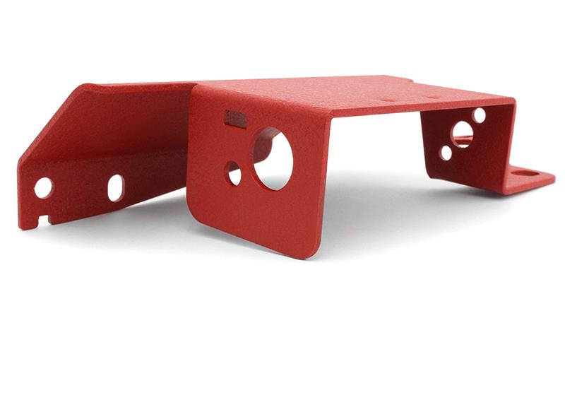 PERRIN 08-21 Subaru STI Boost Control Solenoid Cover - Red Perrin Performance Engine Covers AXOPROS