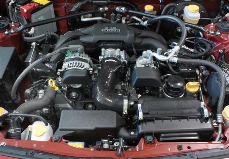 PERRIN 13-16 Subaru BRZ/Toyota FR-S (Manual & Auto) 17-20 BRZ/86 (Auto Only) Inlet Hose - Black Perrin Performance Hoses AXOPROS